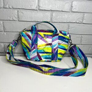 Lug Dory Mini Crossbody Bag Brushstrokes Multi NWOT